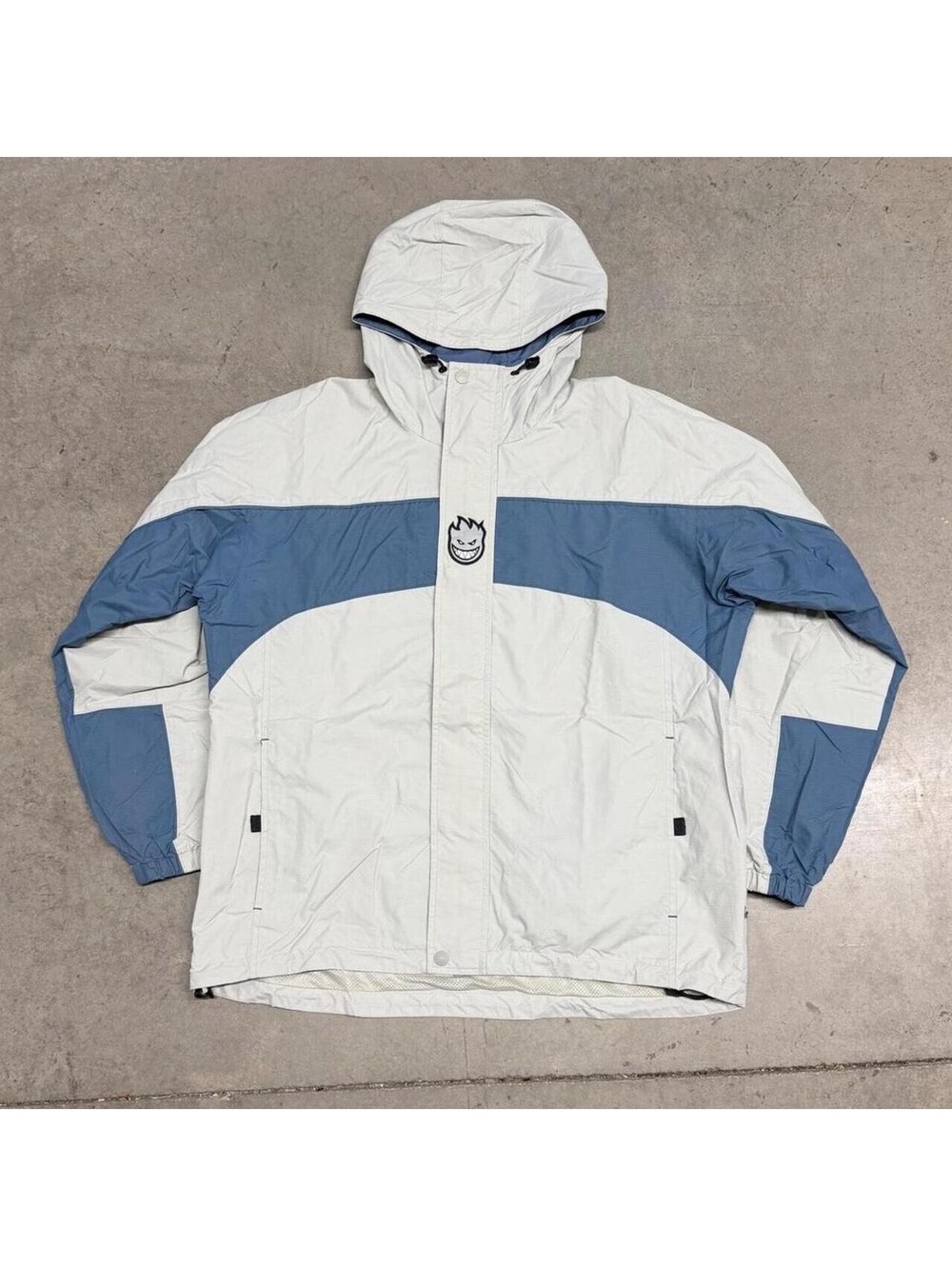 Vintage Y2K Columbia Jacket Spitfire Zero Skateboards Nylon